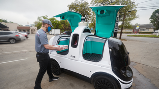 Attention, citizen: Watch your back around the new Domino’s pizza robot